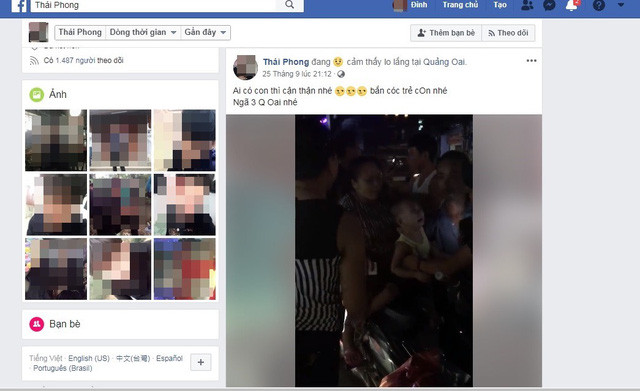 Sự việc được chia sẻ trên Facebook gây xôn xao 2 ngày qua (Ảnh chụp màn hình).