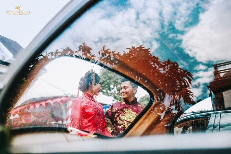 Những hình ảnh vô cùng ấn tượng của cặp đôi trong ngày trọng đại này.