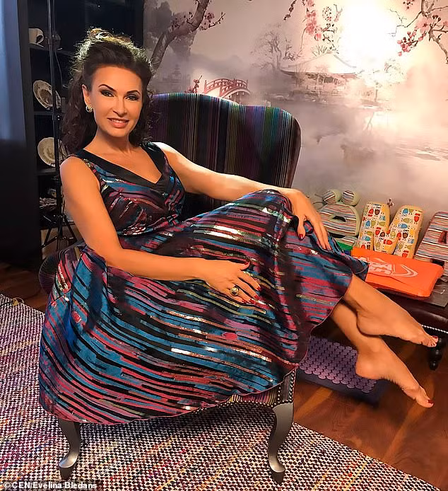 Nữ diễn viên Evelina Bledans.