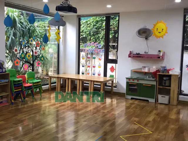 Lớp Panda Bears- nơi xảy ra sự việc. Ảnh: M. Hà.