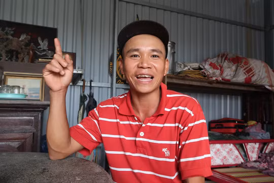 Anh Trần Quốc Lợi (Long An). (Ảnh: Người lao động)