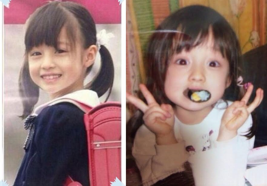 Đôi mắt to tròn, nước da mịn màng, nụ cười tươi tắn thiên thần đã theo Kanna Hashimoto từ khi còn bé.