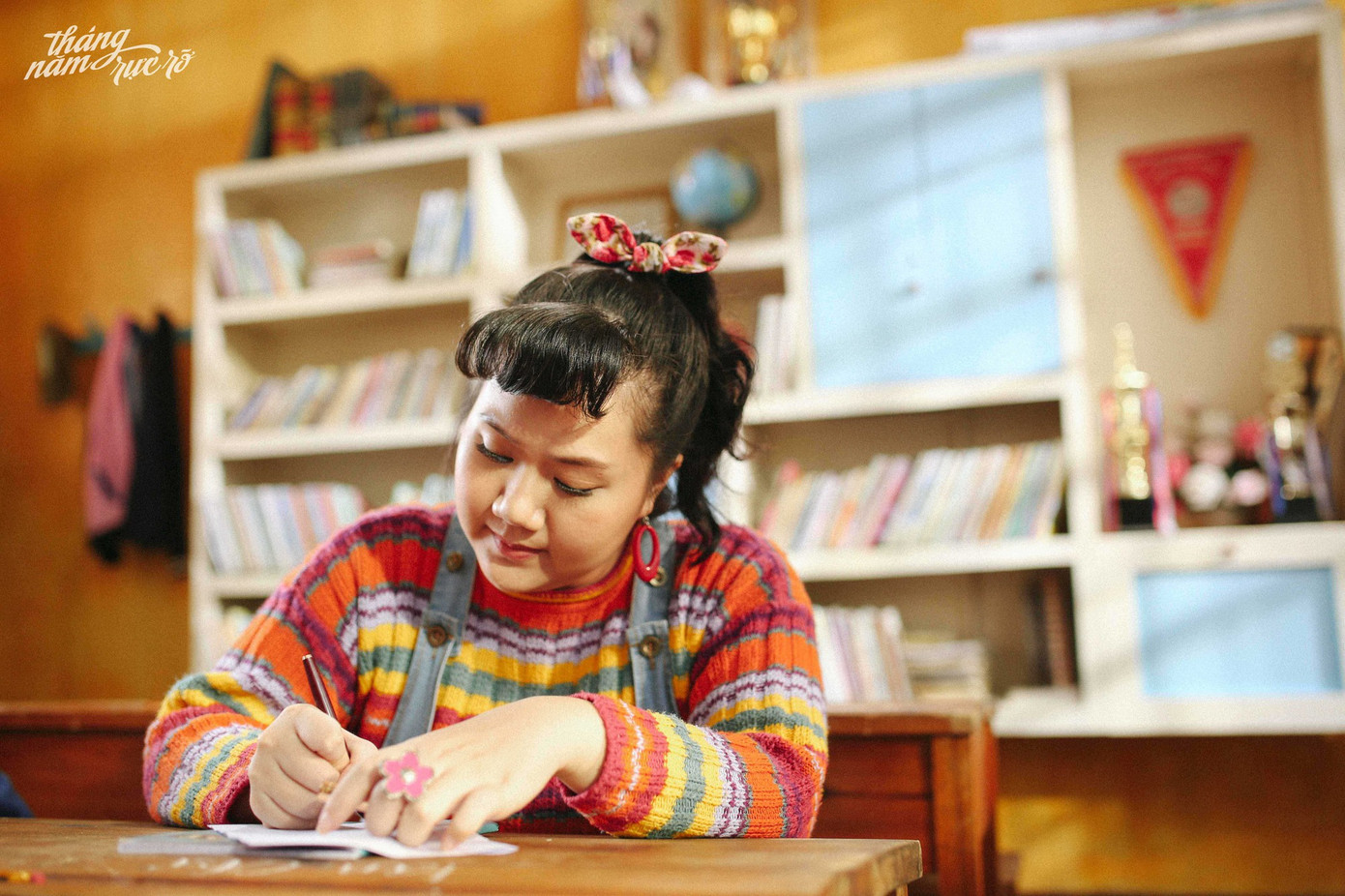 Nếu bạn để ý thật kĩ trong ca khúc Kim Ơi, cô nàng Lan Chi luôn thể hiện sự vững vàng trong các bước nhảy của mình. 