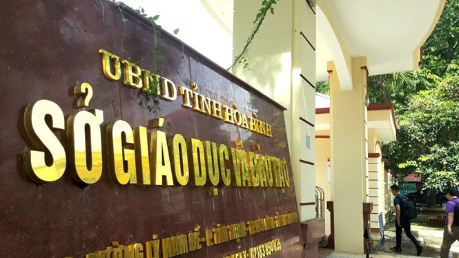 Sở GD-ĐT tỉnh Hòa Bình yêu cầu tất cả cá nhân tham gia hội đồng thi THPT quốc gia 2018 ở tỉnh này làm kiểm điểm. ẢNH: LÊ HIỆP.