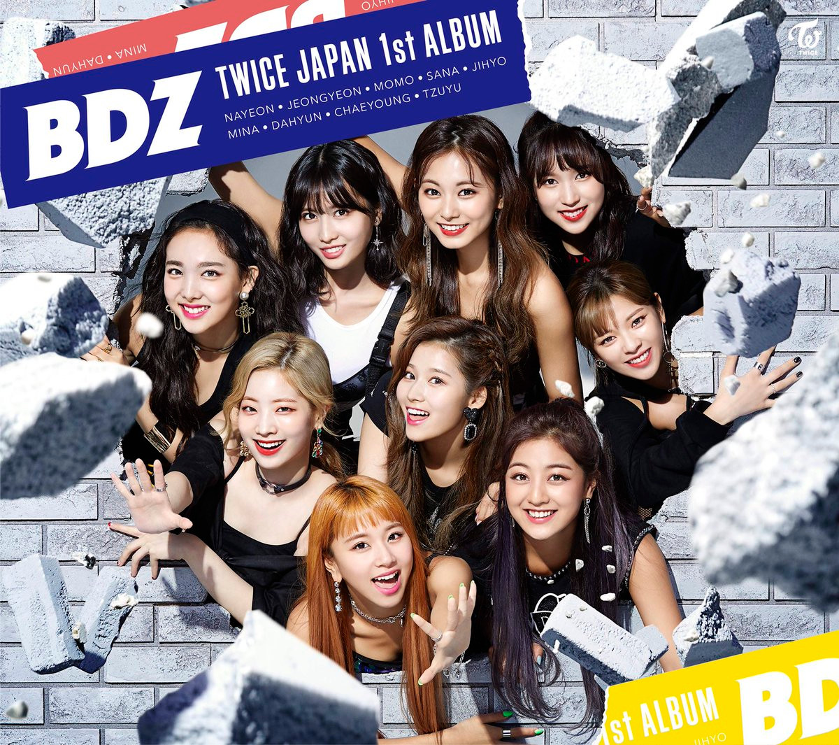 Album phòng thu tiếng Nhật đầu tiên của TWICE mang tên BDZ.