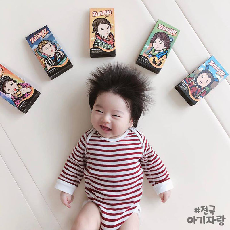 Cậu bé Hàn Quốc "đốn tim" dân mạng vì mái tóc chôm chôm quá đáng yêu ảnh 14