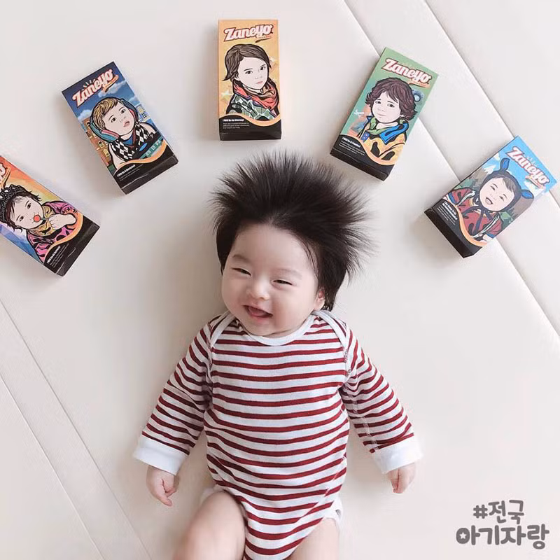 Cậu bé Hàn Quốc "đốn tim" dân mạng vì mái tóc chôm chôm quá đáng yêu ảnh 14