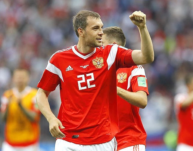 6. Artem Dzyuba (Nga): 3 bàn thắng.