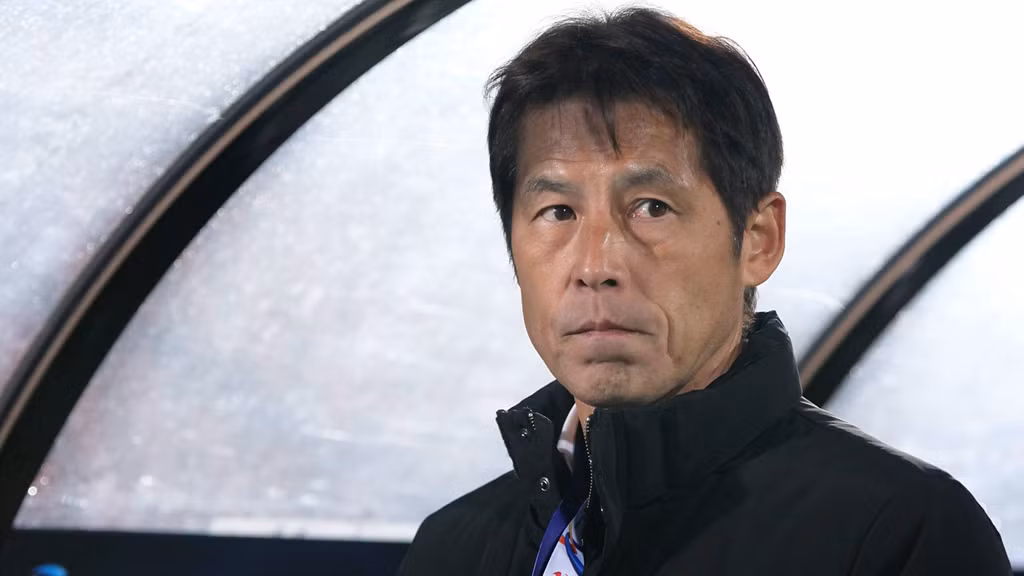 HLV Akira Nishino nằm trong nhóm những chiến lược gia hay nhất lịch sử bóng đá châu Á. Ảnh:Getty