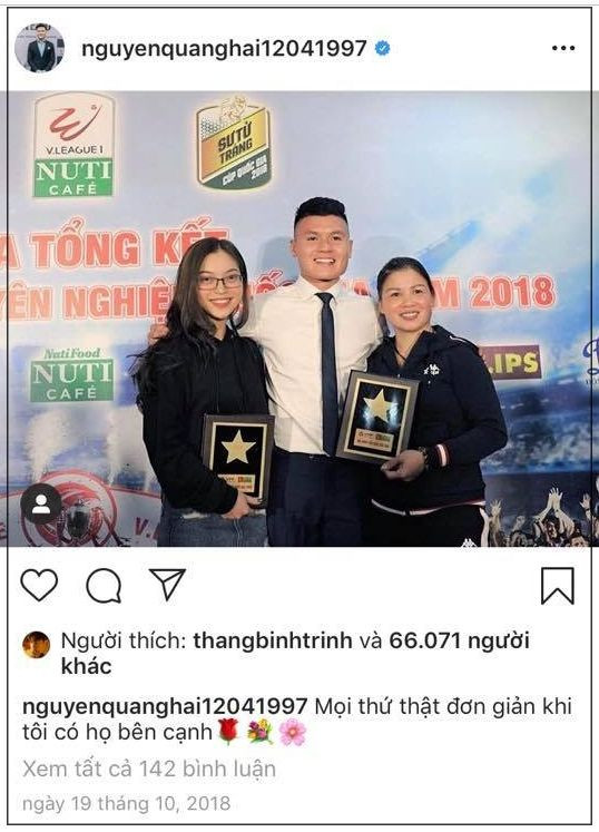 … và Quang Hải từ lâu đều không có hình dáng của đối phương.