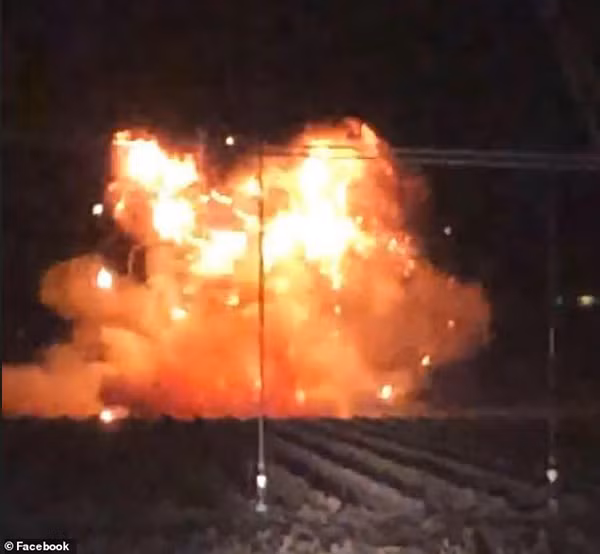 Hình ảnh từ vụ nổ váy cưới