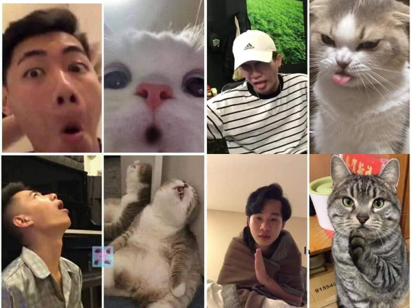 Hội anh em “lầy lội” nỗ lực hóa thân thành “hoàng thượng” và cái kết. Đây cũng là dạng ảnh meme được “biệt đội” fanti vô cùng yêu thích khi dùng làm bình luận ảnh.