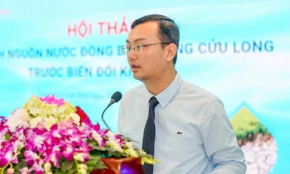 TRỰC TIẾP: An ninh nguồn nước cho Đồng bằng Sông Cửu Long trước biến đổi khí hậu