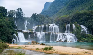 Sắp có quảng trường mốc giới thác Bản Giốc 