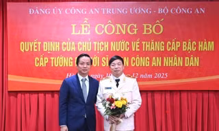 Giám đốc Công an Cao Bằng được thăng hàm Thiếu tướng