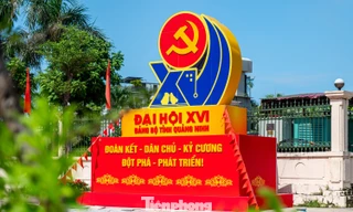 Quảng Ninh rực rỡ cờ hoa chào mừng Đại hội Đảng bộ tỉnh lần thứ XVI