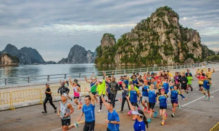 Khai mạc đường chạy Giải Marathon Quốc Tế Di Sản Hạ Long 2025