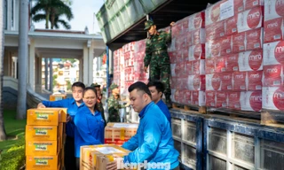 Quảng Ninh quyên góp thần tốc hơn 45 tấn hàng tới vùng lũ Lâm Đồng
