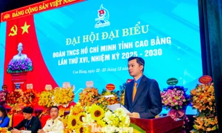 Chị Nguyễn Thị Hương Nhung giữ chức Bí thư Tỉnh Đoàn Cao Bằng khóa XVI