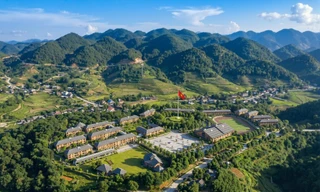 Tổng Bí thư Tô Lâm dự lễ khởi công xây trường nội trú tại Cao Bằng