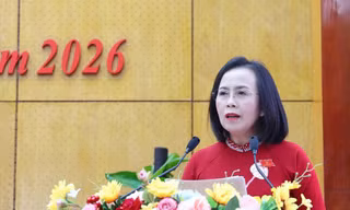 Bà Đoàn Thị Hậu được bầu làm Chủ tịch HĐND tỉnh Lạng Sơn