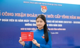 Lễ kết nạp Đoàn đặc biệt cho 400 thanh thiếu niên Quảng Ninh