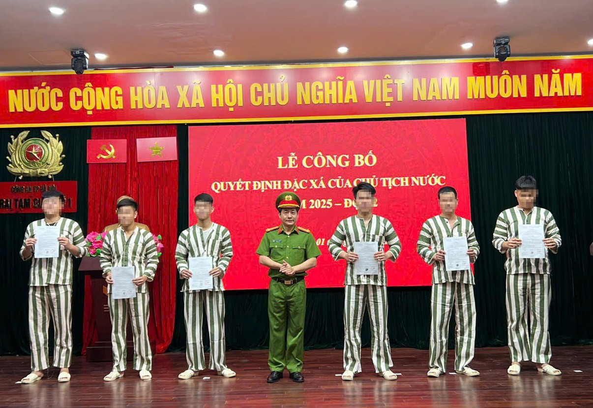 Tại Hà Nội, có 176 phạm nhân được đặc xá dịp kỷ niệm Quốc khánh. pham-nhan-3.jpg