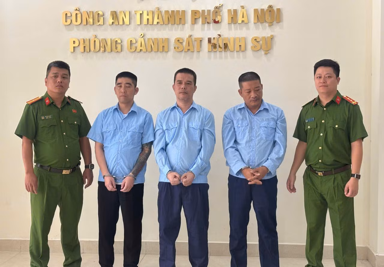 Các đối tượng liên quan vụ án bị bắt giữ.