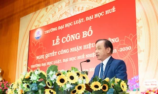 Công bố Hiệu trưởng Trường Đại học Luật, Đại học Huế
