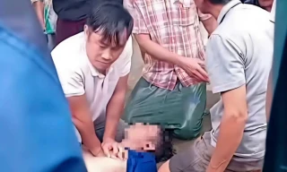 Hai người thương vong do bị điện giật ở khu chợ ngập nước ở Huế