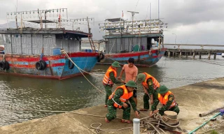 Huế dự báo mưa lớn trên 500mm, kêu gọi tàu thuyền vào bờ