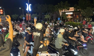 Thanh thiếu niên tụ tập gây náo loạn đường phố trong đêm ở Đà Nẵng
