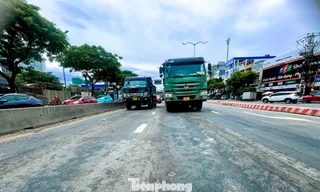 Tuyến đường huyết mạch xuống cấp, người dân Đà Nẵng nơm nớp lo sợ khi lưu thông