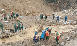 Tìm thấy một thi thể trong vụ sạt lở khiến 3 người mất tích ở Đà Nẵng