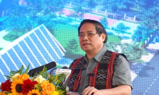 Thủ tướng Phạm Minh Chính dự lễ khởi công trường học tại xã biên giới ở Đà Nẵng