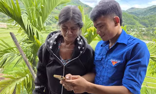 Lớp học công nghệ nơi nhà sàn 