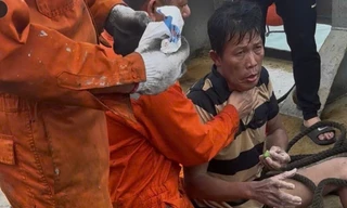 Cứu sống được 1 trong 3 người mất tích ở đặc khu Lý Sơn