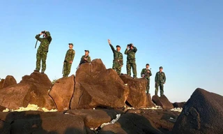 Mùa xuân của người lính canh giữ đảo tiền tiêu