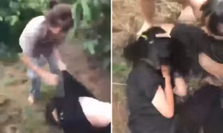 Nữ sinh Quảng Ngãi bị đánh hội đồng tới tấp trong rẫy cà phê