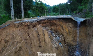 Hàng trăm điểm sạt lở ở Quảng Ngãi do mưa lũ, thiệt hại 120 tỷ đồng