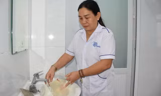 Trạm y tế đạt chuẩn quốc gia nhưng không có nước sạch