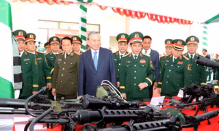 Tổng Bí thư, Chủ tịch nước Tô Lâm thăm và làm việc tại Quân khu 5