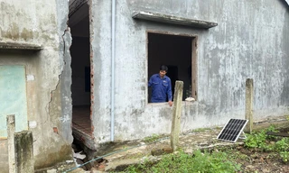 Chỉ đạo mới vụ sạt lở, nhà người dân sụt lún