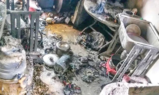 Ghen tuông, người đàn ông mang xăng đốt tiệm spa của tình cũ