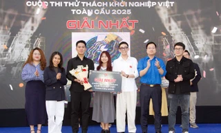 Sinh viên Duy Tân giành giải Nhất Cuộc thi Thử thách Khởi nghiệp Việt Nam của Thành Đoàn Hà Nội 