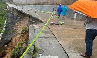 Đà Nẵng chi 10 tỷ đồng gia cố taluy, xử lý sụt lún tuyến ĐT601