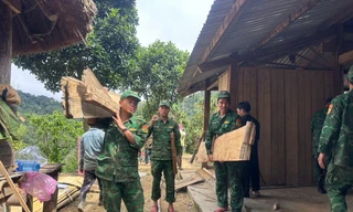 Ứng phó bão số 13: Khẩn trương di dời người dân vùng núi Đà Nẵng 