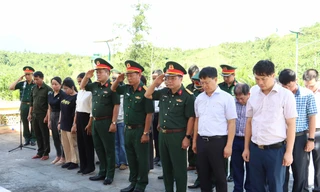 Tri ân các anh hùng liệt sĩ hy sinh tại khu vực Rào Trăng