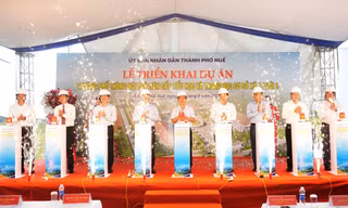 Huế khởi công hai trường nội trú liên cấp trị giá hơn 510 tỷ đồng tại vùng biên giới A Lưới