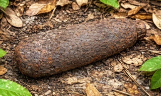 Phát hiện đạn pháo trên cánh đồng ở Huế